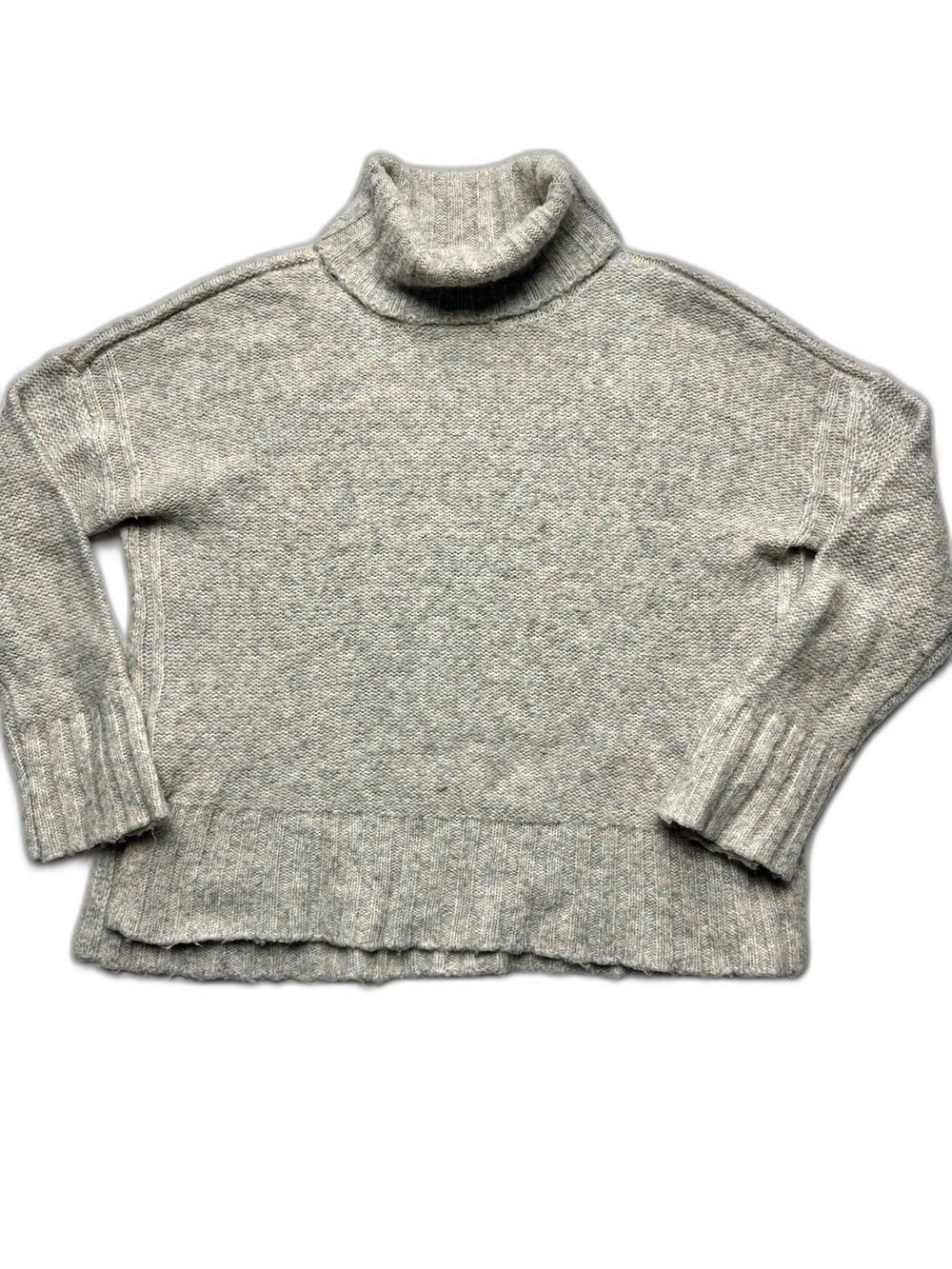 Philosophy Soft Cream Heathered Turtleneck Sweater